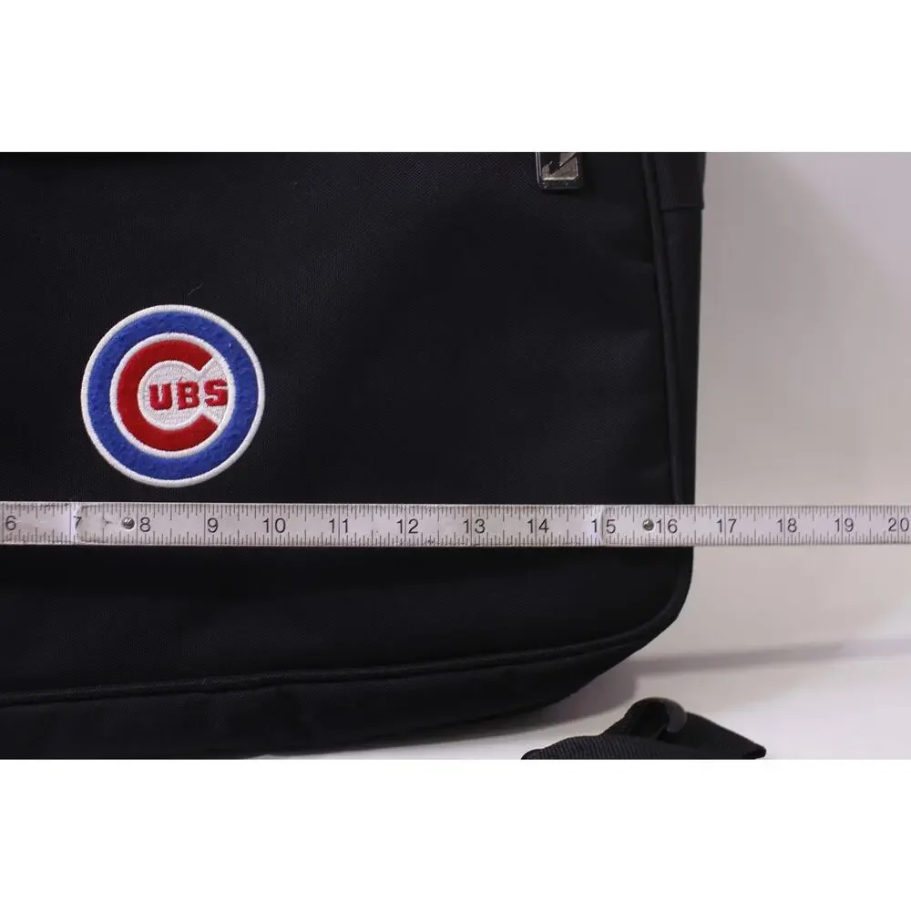 Chicago Cubs, Briefcase, Black, Shoulder Strap, MLB, Baseball, ~ 251210-WH 1335
